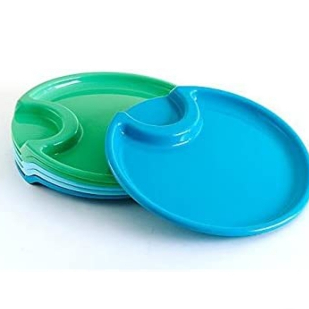 NEW | THE PAMPERED CHEF | PARTY PLATES | SET OF 6